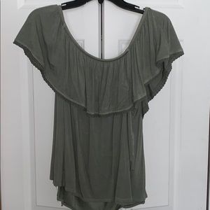 Woman’s Off the Shoulder Top